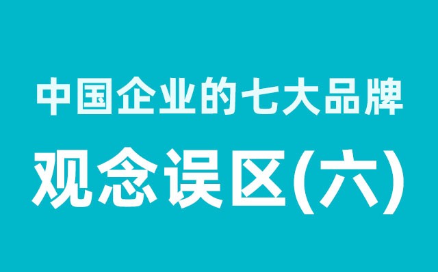 中国企业的七大品牌观念误区（6）分享