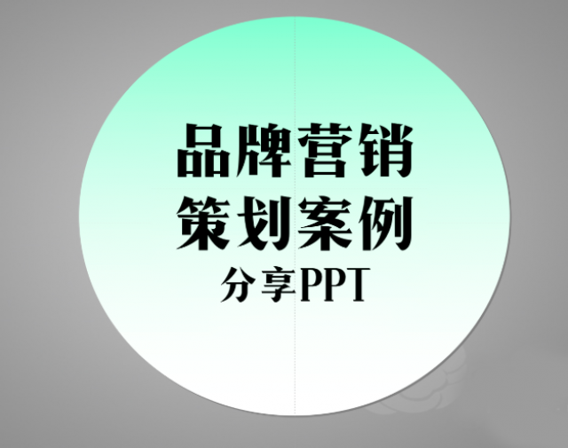 品牌策划全套案例ppt[品牌策划方案ppt]：