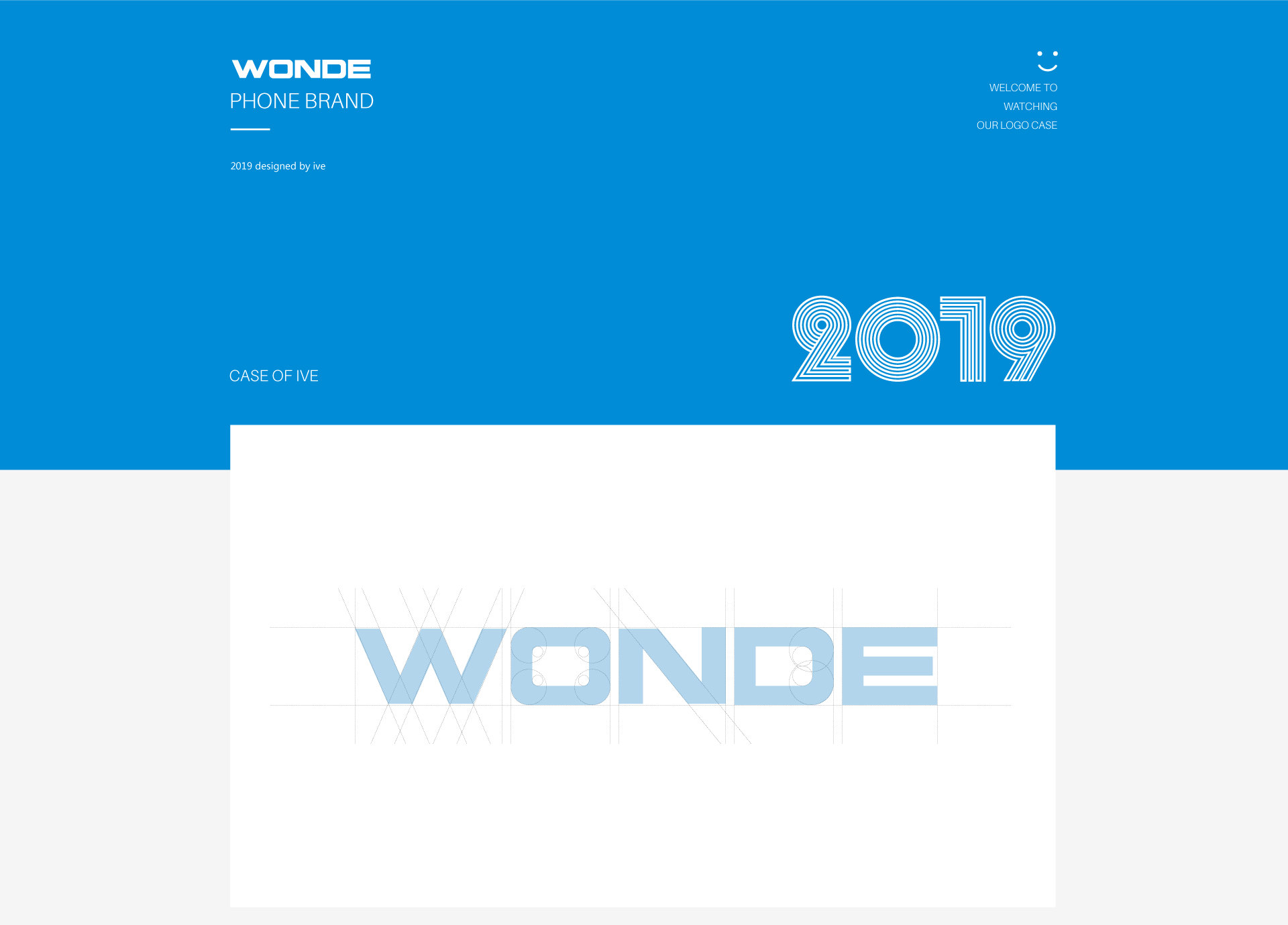 WONDE-手机品牌（品牌设计　视觉设计　LOGO设计　VI设计　标志设计）