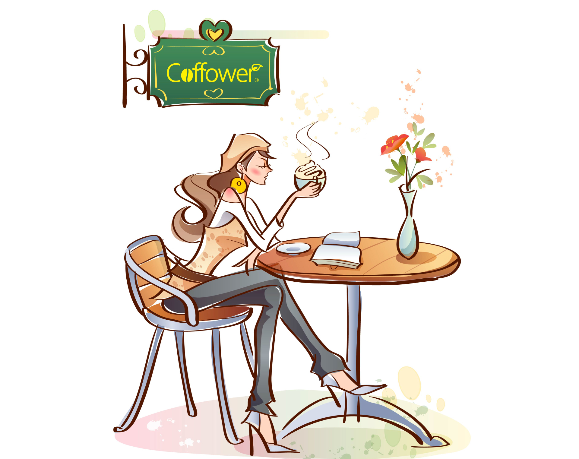 Coffower（品牌设计　视觉设计　LOGO设计　VI设计）